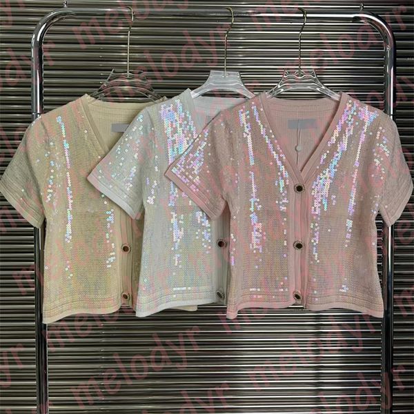 summer short knits t shirts shiny sequin crop for womens fashion designer nightclub wear, White
summer short knits t shirts shiny sequin crop for womens fashion designer nightclub wear, White