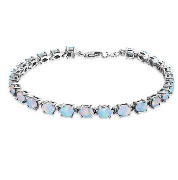 silver charm bracelet white opal fire 925 sterling silver 925 sterling synthetic opal oval tennis bracelet 826inch for women fash2675704, Black
silver charm bracelet white opal fire 925 sterling silver 925 sterling synthetic opal oval tennis bracelet 826inch for women fash2675704, Black