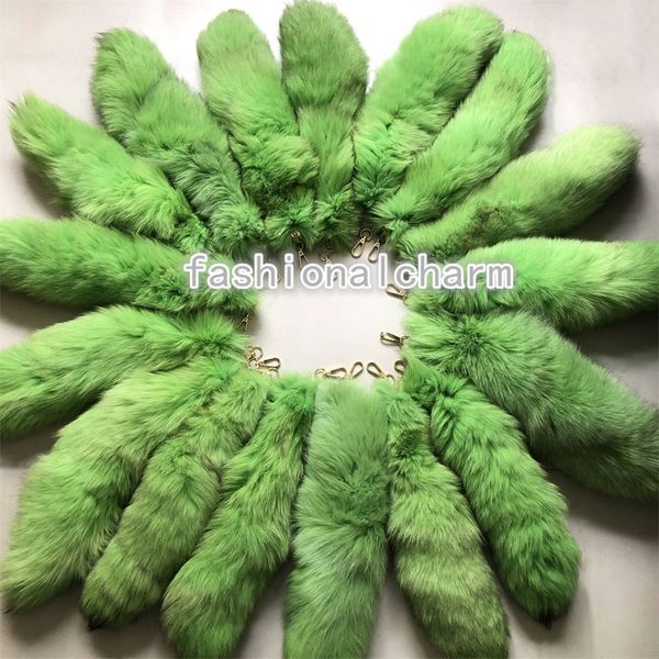 wholesale 50pcs/lots- 40cm/16" real fox fur tail keychain dyed from natural blue fox tail keyring cosplay toy bag pendant, Silver
wholesale 50pcs/lots- 40cm/16" real fox fur tail keychain dyed from natural blue fox tail keyring cosplay toy bag pendant, Silver