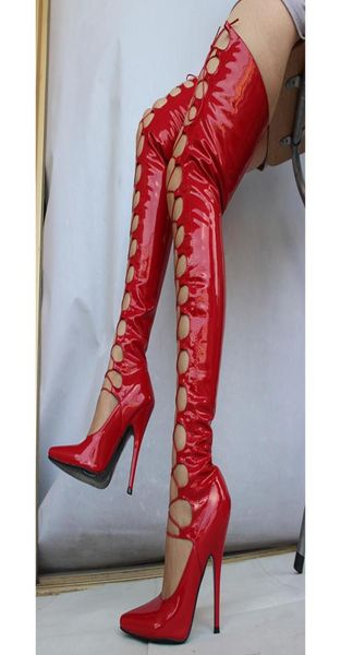 wonderheel over 71cm length shoes fetish drag queen 12cm 5quot hi heel pu patent cut outs stretchy crotch boots4176130, Black
wonderheel over 71cm length shoes fetish drag queen 12cm 5quot hi heel pu patent cut outs stretchy crotch boots4176130, Black