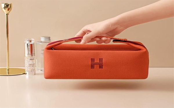 cosmetic bag waterproof canvas makeup pouch fashion women makeup organizer travel cosmetics bag 2207141942486