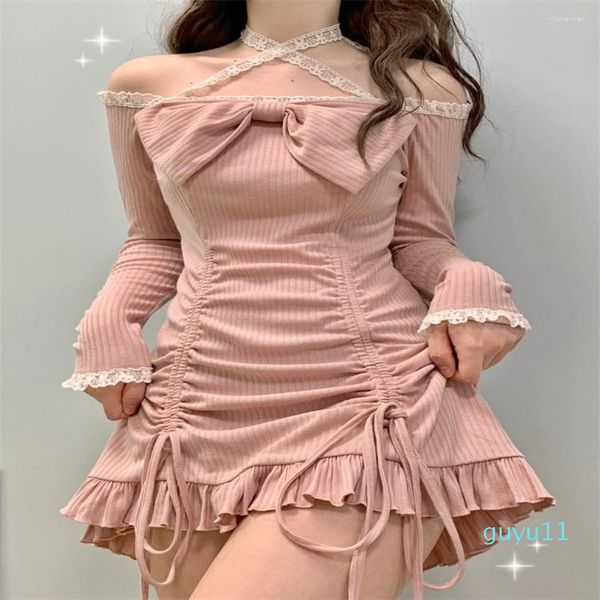 casual dresses korean style party mini women japanese off shoulder dress female long, Black;gray
casual dresses korean style party mini women japanese off shoulder dress female long, Black;gray