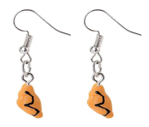 dangle chandelier 12 pairs simulation food french bread toast drop earrings kit jewelry e56a8853411, Silver
dangle chandelier 12 pairs simulation food french bread toast drop earrings kit jewelry e56a8853411, Silver