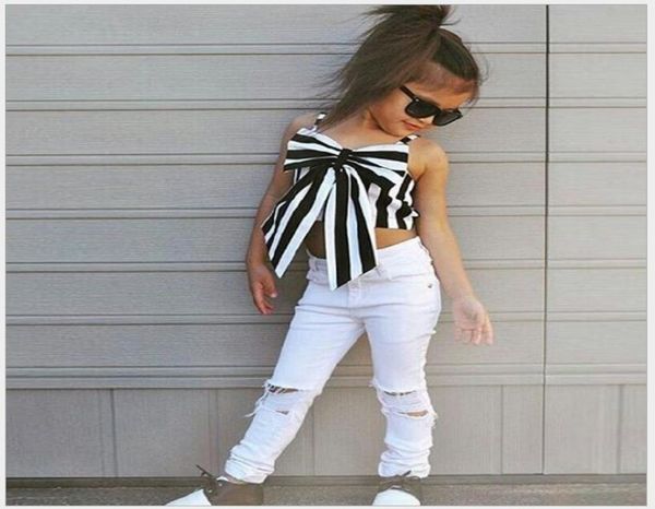 new fashion girls clothing sets children striped big bow pants 2pcs set kids suit child outfits3265210, White
new fashion girls clothing sets children striped big bow pants 2pcs set kids suit child outfits3265210, White
