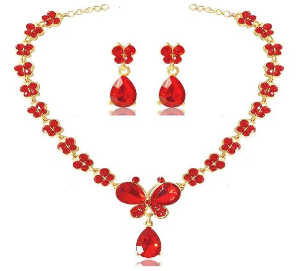 earrings necklace sets red white butterfly bridal jewelry sets for women elegant wedding jewelry set aniversary jewelry2265799, Silver
earrings necklace sets red white butterfly bridal jewelry sets for women elegant wedding jewelry set aniversary jewelry2265799, Silver