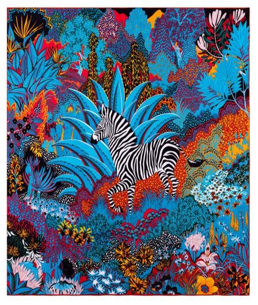 manual hand rolled twill silk scarf women forest zebra square scarves echarpes foulard femme wrap lady bandana hijab 90cm90cm7202348, Blue;gray
manual hand rolled twill silk scarf women forest zebra square scarves echarpes foulard femme wrap lady bandana hijab 90cm90cm7202348, Blue;gray