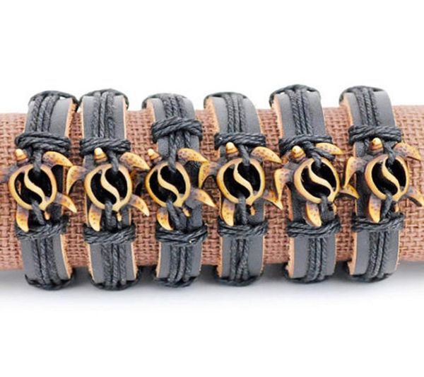 jewelry whole 12pcslot cute hollow yin yang honu sea turtles leather bracelets wrap hemp bangles amulets gifts mb1451980815, Black
jewelry whole 12pcslot cute hollow yin yang honu sea turtles leather bracelets wrap hemp bangles amulets gifts mb1451980815, Black