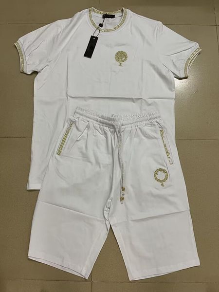 men's tracksuits summer casual dressing small round collar classic letter pattern fashion printing men's short sleeves and shorts, Gray
men's tracksuits summer casual dressing small round collar classic letter pattern fashion printing men's short sleeves and shorts, Gray