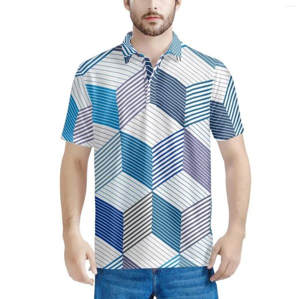 men's polos geometry striped 3d multicolor patterns summer mens shirts casual short sleeve hommes fashion clothing, White;black
men's polos geometry striped 3d multicolor patterns summer mens shirts casual short sleeve hommes fashion clothing, White;black