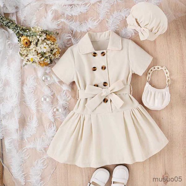girl's dresses baby toddler kid girl dress casual button belt dresses for girls hat summer children clothing, Red;yellow
girl's dresses baby toddler kid girl dress casual button belt dresses for girls hat summer children clothing, Red;yellow