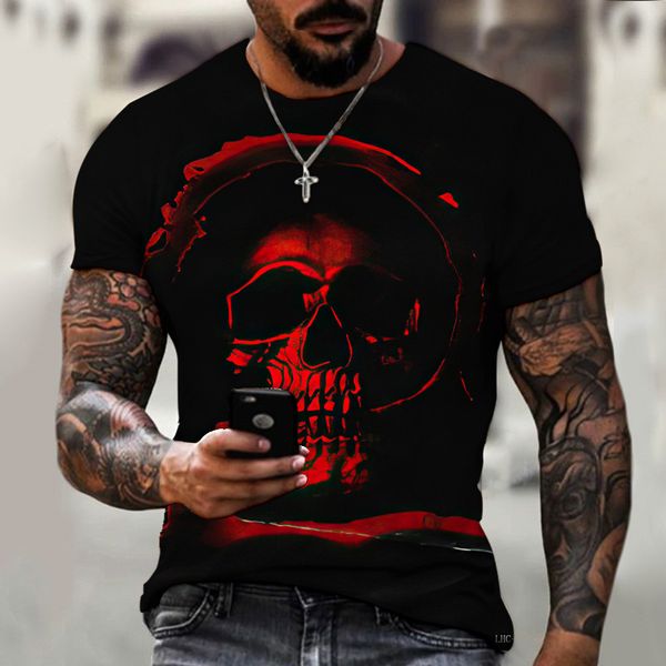 men's t shirts death skull print shirt for men terror harajuku oversized short sleeve summer trend leisure o-neck tees vintage clothes, White;black
men's t shirts death skull print shirt for men terror harajuku oversized short sleeve summer trend leisure o-neck tees vintage clothes, White;black