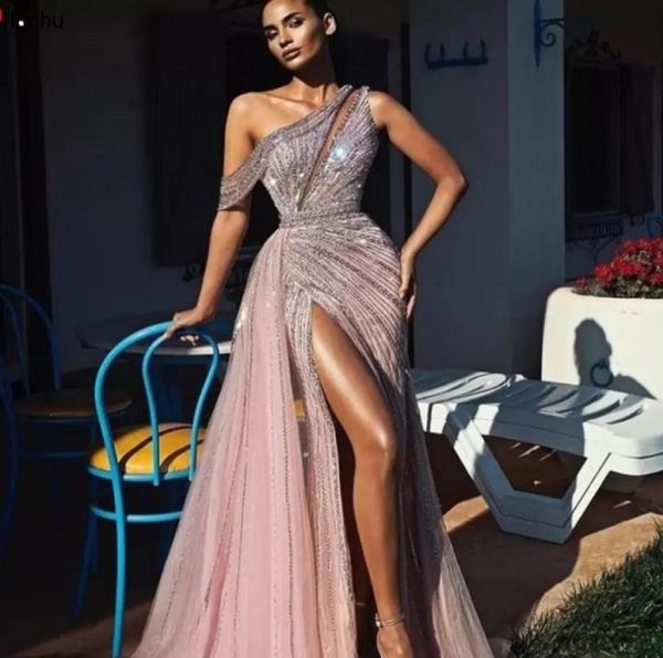 2022 elegant off shoulder long prom dresses full beaded for arabic women front split formal evening pageant gowns robe de soi8040109, Black
2022 elegant off shoulder long prom dresses full beaded for arabic women front split formal evening pageant gowns robe de soi8040109, Black