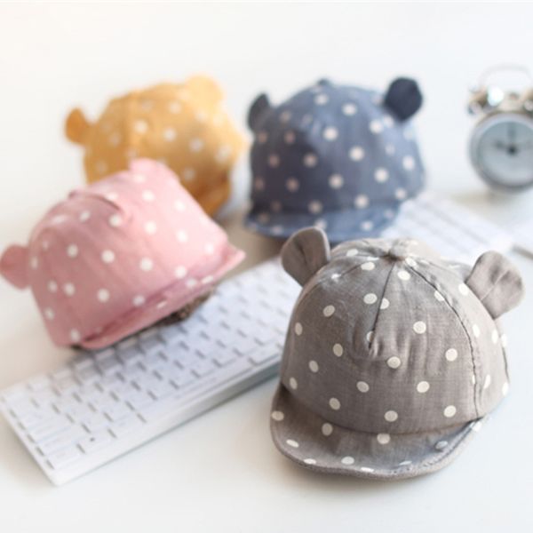 baby hats 2022 summer kids cotton peaked cap toddler cute dot girls boys hat child cute 3d ear baseball caps infant soft sunhat, Yellow
baby hats 2022 summer kids cotton peaked cap toddler cute dot girls boys hat child cute 3d ear baseball caps infant soft sunhat, Yellow