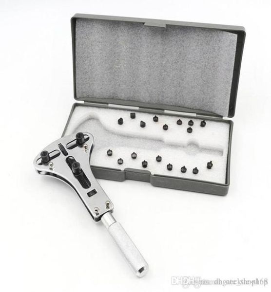 new new watch repair tool waterproof screw case back opener remover watchmaker tool set watch opener with 18 pcs replaceable part86649716
new new watch repair tool waterproof screw case back opener remover watchmaker tool set watch opener with 18 pcs replaceable part86649716
