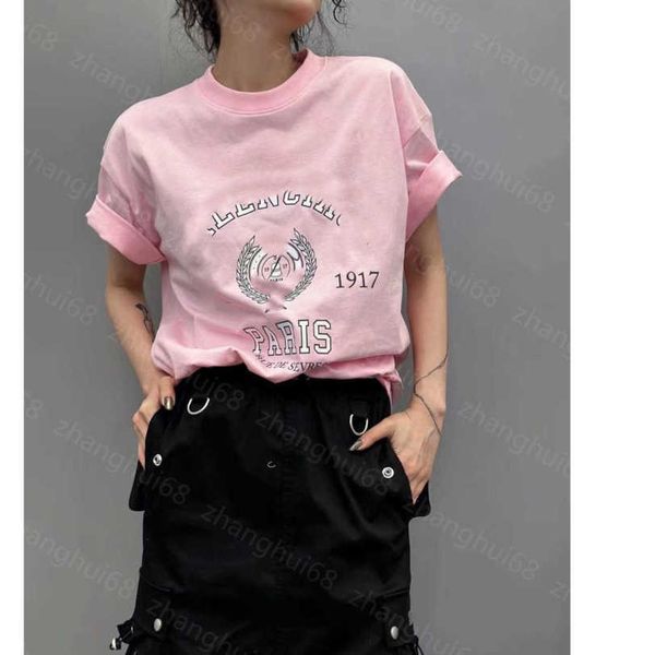 23ss womens designer clothing tee womens t-shirt round neck pure cotton monogram printed short sleeve t-shirt womens clothes a1, White
23ss womens designer clothing tee womens t-shirt round neck pure cotton monogram printed short sleeve t-shirt womens clothes a1, White