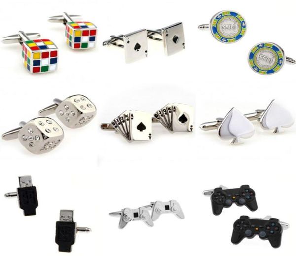 magic cube cards dice game handle usb cufflink cuff link 1 pair big promotion7251812, Silver;golden
magic cube cards dice game handle usb cufflink cuff link 1 pair big promotion7251812, Silver;golden