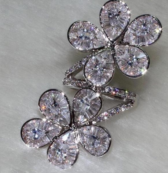 statement flower diamond ring real 925 sterling silver jewelry engagement wedding band rings for women bridal party accessory7124720, Slivery;golden
statement flower diamond ring real 925 sterling silver jewelry engagement wedding band rings for women bridal party accessory7124720, Slivery;golden