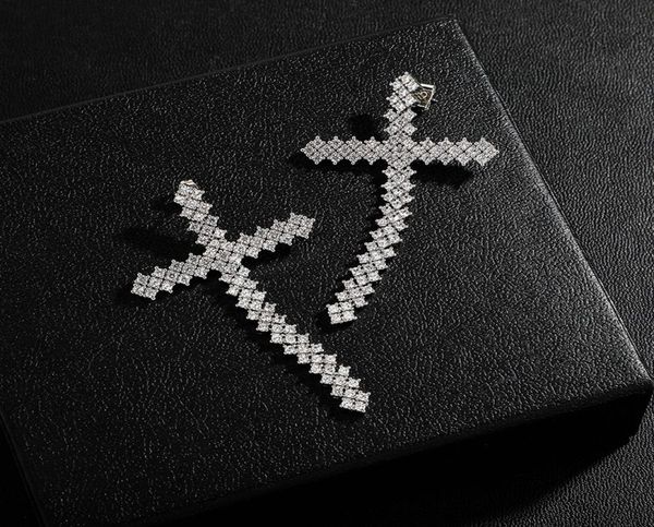 new fashion stud earring tassel earrings s925 silver needle diamond zircon stitching cross earrings for women4569116, Golden;silver
new fashion stud earring tassel earrings s925 silver needle diamond zircon stitching cross earrings for women4569116, Golden;silver