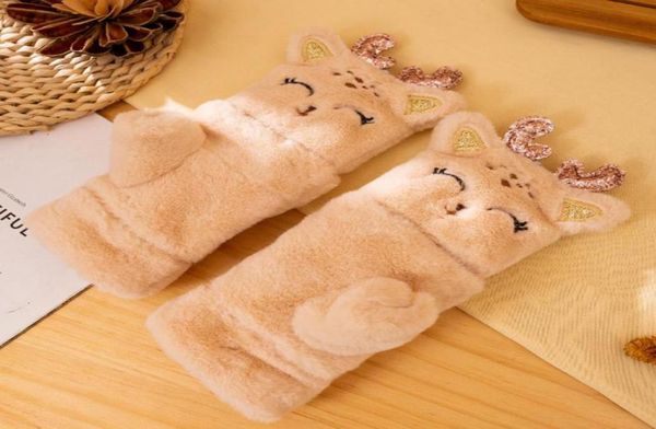 five fingers gloves cute animal cat bear fur mittens women winter ear flip plush fingerless thick warm mitten for girl 1 pair8714459, Blue;gray
five fingers gloves cute animal cat bear fur mittens women winter ear flip plush fingerless thick warm mitten for girl 1 pair8714459, Blue;gray