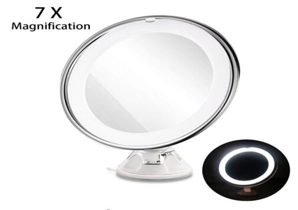 7x magnifying makeup mirror cosmetic led locking suction cup bright diffused light 360 degree rotating cosmetic makeup9125634
7x magnifying makeup mirror cosmetic led locking suction cup bright diffused light 360 degree rotating cosmetic makeup9125634
