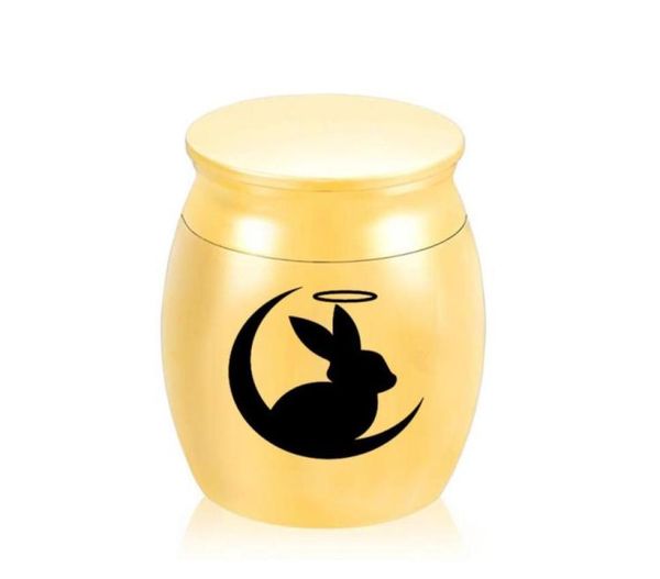 30x40mm moon festival cremation ashes urn aluminum alloy rabbit mini memorial urns pendant with fill kit velvet bag28682685382395, Silver
30x40mm moon festival cremation ashes urn aluminum alloy rabbit mini memorial urns pendant with fill kit velvet bag28682685382395, Silver