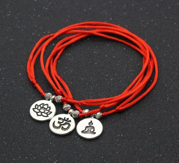 antique silvers metal om lotus charms bracelets anklets for women men lucky red rope thread string adjustable braid bracelet9129961, Golden;silver
antique silvers metal om lotus charms bracelets anklets for women men lucky red rope thread string adjustable braid bracelet9129961, Golden;silver