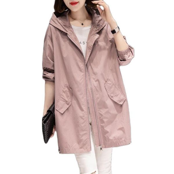 raincoats spring autumn hooded windbreaker coats women's midlength trench coat 2023 new thin loose female lined casual coat outerwear 4, Black
raincoats spring autumn hooded windbreaker coats women's midlength trench coat 2023 new thin loose female lined casual coat outerwear 4, Black