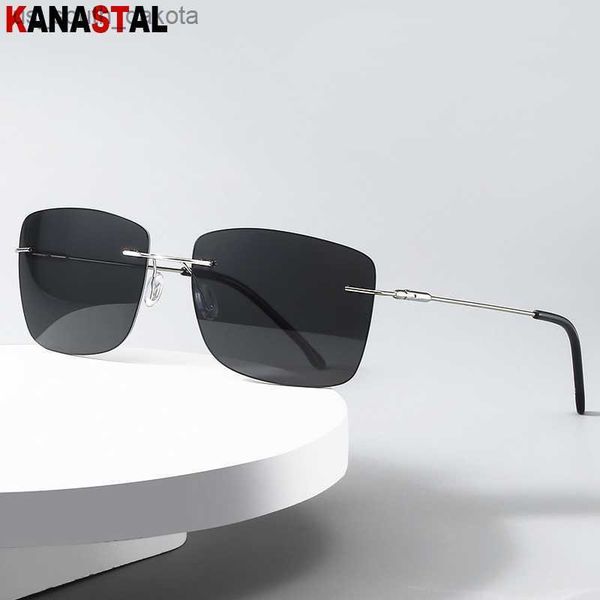 sunglasses men polarized sunglasses metal rimless pchromic night vision visor eyewear driving fishing traveling sun glasses women retro l230, White;black
sunglasses men polarized sunglasses metal rimless pchromic night vision visor eyewear driving fishing traveling sun glasses women retro l230, White;black