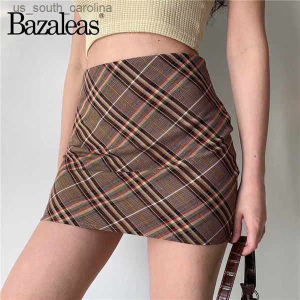 skirts bazaleas streetwear brown coffee tartan print women a-line skirt high waist short mini skirt harajuku plaid skirts l230522, Black
skirts bazaleas streetwear brown coffee tartan print women a-line skirt high waist short mini skirt harajuku plaid skirts l230522, Black