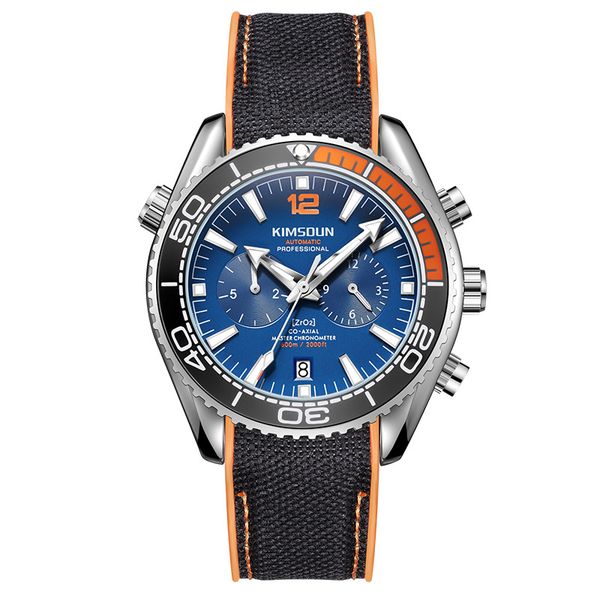 mens automatic mechanical watch leather strap blue black sapphire wristwatches super, Slivery;black
mens automatic mechanical watch leather strap blue black sapphire wristwatches super, Slivery;black
