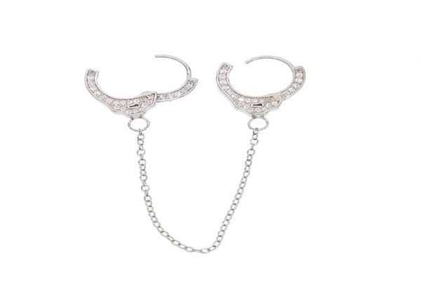 100 925 sterling silver handcuff earring 1 piece unique design long chain clip on hoop european women multi piercing earring3645748, Golden;silver
100 925 sterling silver handcuff earring 1 piece unique design long chain clip on hoop european women multi piercing earring3645748, Golden;silver