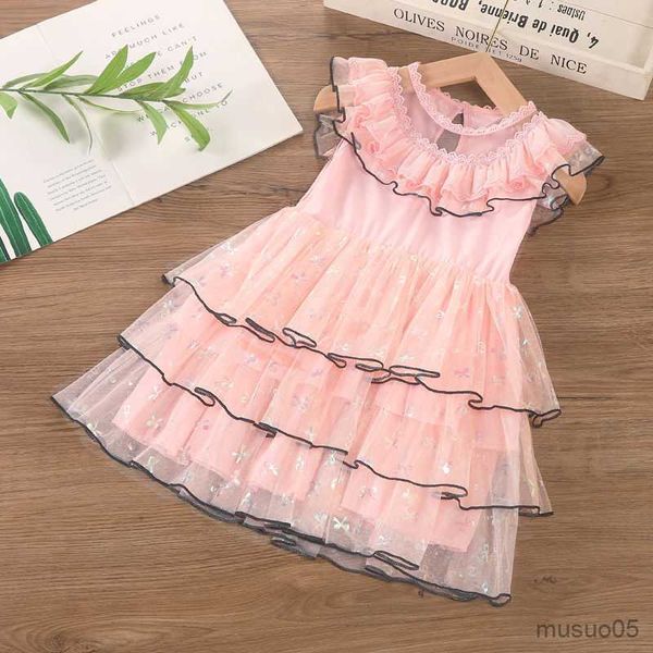 girl's dresses girls fashion chiffon dress elegant summer sleeveless princess layered dresses kids clothes 4-8y, Red;yellow
girl's dresses girls fashion chiffon dress elegant summer sleeveless princess layered dresses kids clothes 4-8y, Red;yellow