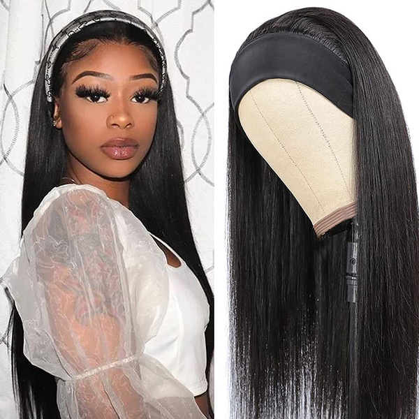 headband wig human hair bone straight glueless full machine made peruvian human hair wigs for black women easy to go 180%, Black;brown
headband wig human hair bone straight glueless full machine made peruvian human hair wigs for black women easy to go 180%, Black;brown