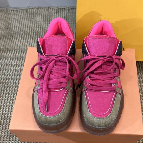 designer shoes women ss23 trainer maxi green white blue orange classic vintage platform trainers denim monograms low canvas leather sports b
designer shoes women ss23 trainer maxi green white blue orange classic vintage platform trainers denim monograms low canvas leather sports b