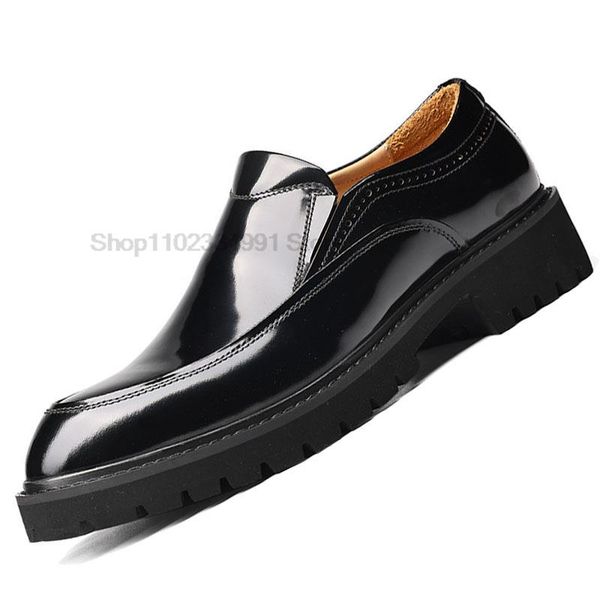 italian men classic loafers shoes genuine leather office dress thick sole shoes pointed toe slip on fashion oxford shoes men, Black
italian men classic loafers shoes genuine leather office dress thick sole shoes pointed toe slip on fashion oxford shoes men, Black