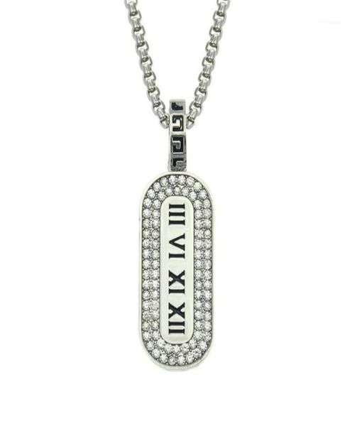 pendant necklaces rome letter necklace hip hop cuban chain fully iced out dog tag 28inch13155619, Silver
pendant necklaces rome letter necklace hip hop cuban chain fully iced out dog tag 28inch13155619, Silver
