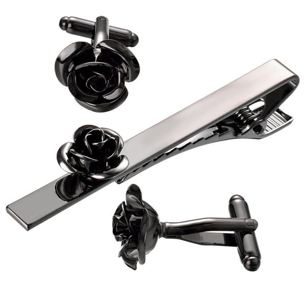 yoursfs 6 pairsset men rose tie clip cufflinks set valentine day anniversary christmas gift2791555, Silver;golden
yoursfs 6 pairsset men rose tie clip cufflinks set valentine day anniversary christmas gift2791555, Silver;golden