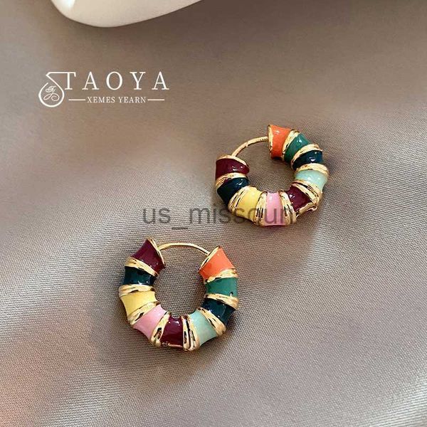 stud french romantic retro color enamel round gold color ear buckle 2023 new hoop earrings for womens fashion jewelry accessories j230529 j2, Golden;silver
stud french romantic retro color enamel round gold color ear buckle 2023 new hoop earrings for womens fashion jewelry accessories j230529 j2, Golden;silver