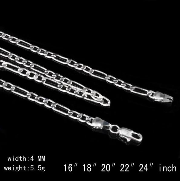 4mm figaro chain necklace fashion classic mens long necklace for men women 925 sterling silver chain jewelry 16 18 20 22 24inches3502506
4mm figaro chain necklace fashion classic mens long necklace for men women 925 sterling silver chain jewelry 16 18 20 22 24inches3502506