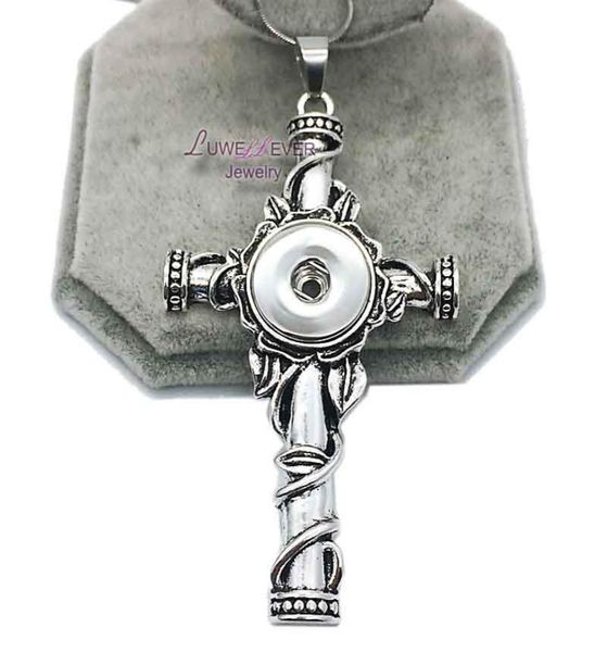 cross 044 snap button pendant necklace fit 18mm buttons for women charm interchangeable jewelry keychain one directio8450106, Silver
cross 044 snap button pendant necklace fit 18mm buttons for women charm interchangeable jewelry keychain one directio8450106, Silver