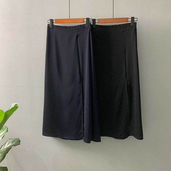 split skirt for women slim summer 2022 new side split a-line skirt long skirt a, Black
split skirt for women slim summer 2022 new side split a-line skirt long skirt a, Black