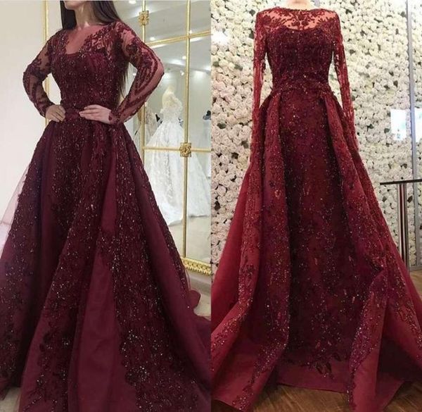 2019 burgundy long sleeve evening dresses sparkly appliques a line crew neck sweep train dubai arabic style formal occasion party 1495231, Black;red
2019 burgundy long sleeve evening dresses sparkly appliques a line crew neck sweep train dubai arabic style formal occasion party 1495231, Black;red