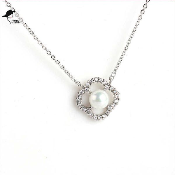 jewelry the same four leaf necklace with hollow out micro inlaid zircon pearl pendant for women's internet red fashion simple collarbon, Black
jewelry the same four leaf necklace with hollow out micro inlaid zircon pearl pendant for women's internet red fashion simple collarbon, Black