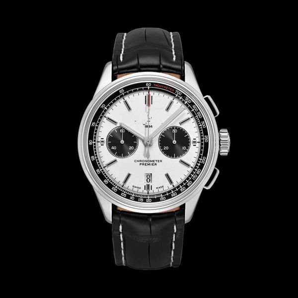 luxury chronograph watch breit mechanical watches skeleton noob wristwatches white dial dete montre luxe premier b01 black leather strap, Slivery;golden
luxury chronograph watch breit mechanical watches skeleton noob wristwatches white dial dete montre luxe premier b01 black leather strap, Slivery;golden