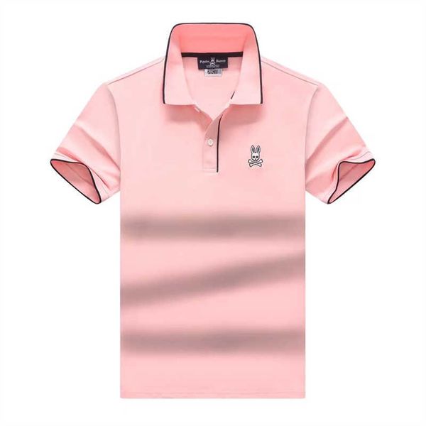 men's skull rabbit psycho bunny polo shirt short sleeve flocking printing cartoon embroidery pattern fashion brand casual men and women, White;black
men's skull rabbit psycho bunny polo shirt short sleeve flocking printing cartoon embroidery pattern fashion brand casual men and women, White;black
