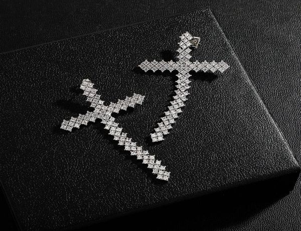 new fashion stud earring tassel earrings s925 silver needle diamond zircon stitching cross earrings for women1064582, Golden;silver
new fashion stud earring tassel earrings s925 silver needle diamond zircon stitching cross earrings for women1064582, Golden;silver