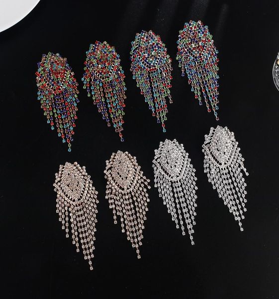 stud big rhinestone dangle earrings for women fashion statement crystal tassel earring large dangle earing evening jewelry gift7592952, Golden;silver
stud big rhinestone dangle earrings for women fashion statement crystal tassel earring large dangle earing evening jewelry gift7592952, Golden;silver