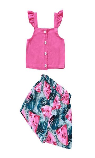 girl flying sleeve square collar solid color and shorts pants set baby cotton button tshirt and watermelon print trousers su2687839, White
girl flying sleeve square collar solid color and shorts pants set baby cotton button tshirt and watermelon print trousers su2687839, White