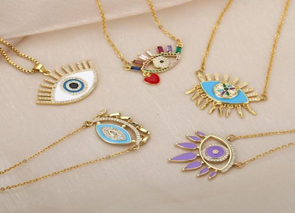 pendant necklaces vintage crystal demon eye necklace for women multicolor enamel heart fashion creativity jewelry gift turkey chok6128188, Silver
pendant necklaces vintage crystal demon eye necklace for women multicolor enamel heart fashion creativity jewelry gift turkey chok6128188, Silver