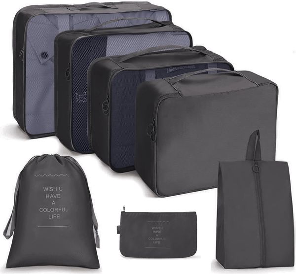 travel storage and bag organizer 7-piece set digital toiletries and cosmetics storage bag clothing shoes luggage travel bags, Blue;pink
travel storage and bag organizer 7-piece set digital toiletries and cosmetics storage bag clothing shoes luggage travel bags, Blue;pink